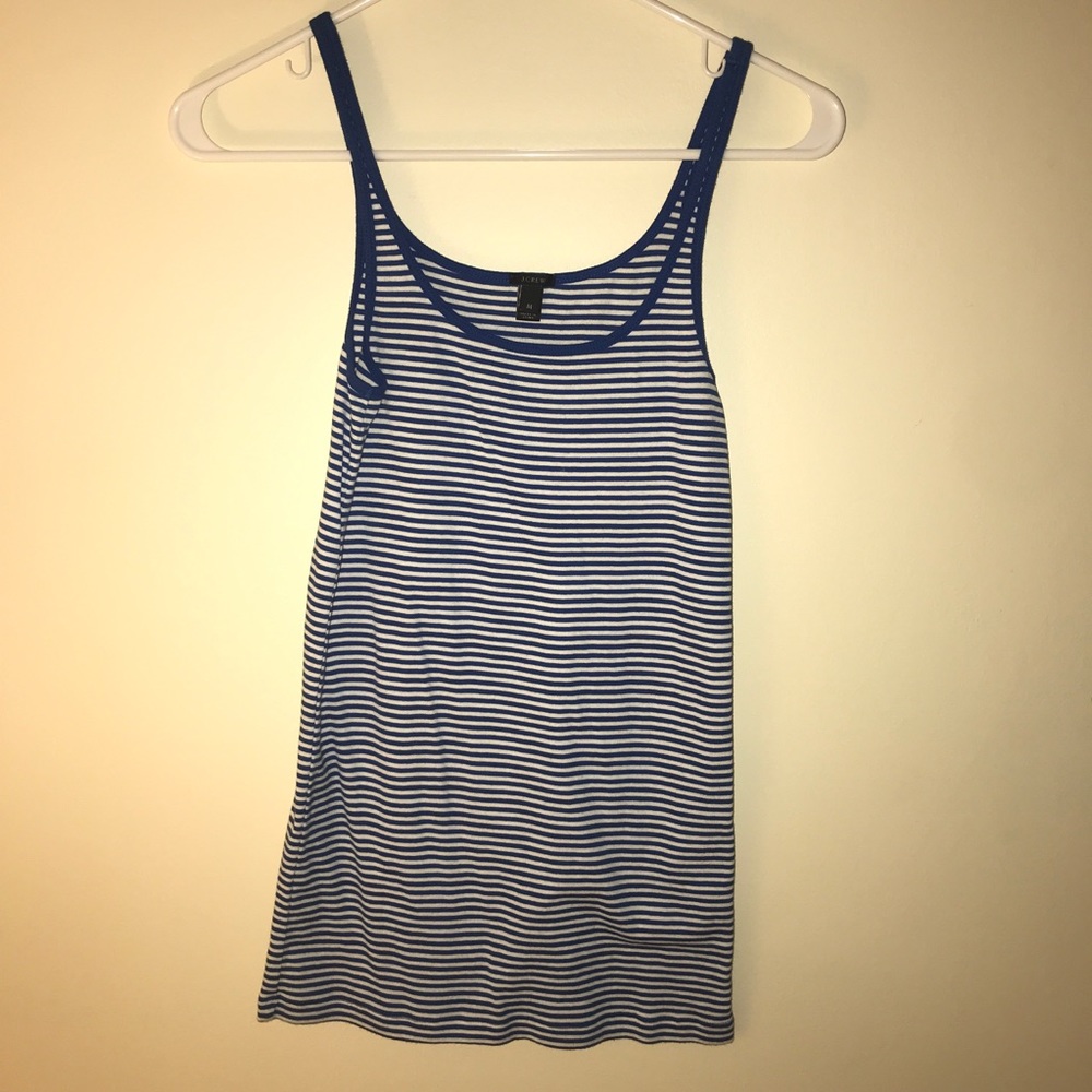 NWOT Striped J. Crew Tank Top